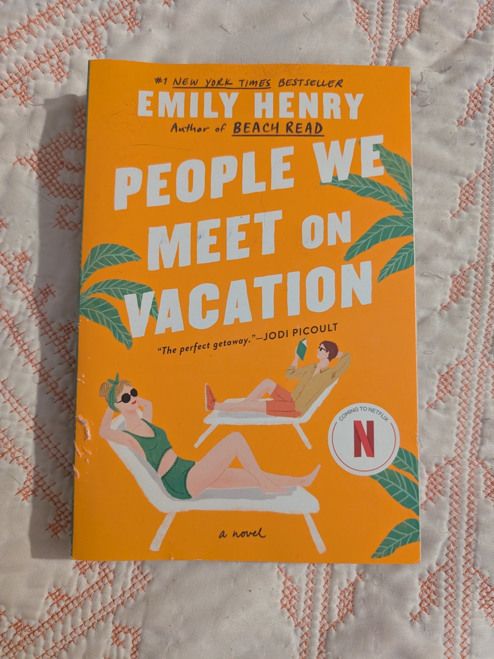 People We Meet on Vacation by Emily Henry - Orange Cover